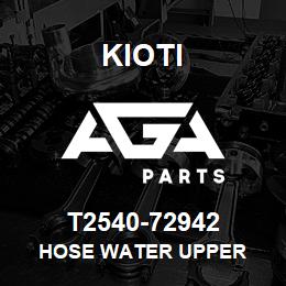 T2540-72942 Kioti HOSE WATER UPPER | AGA Parts