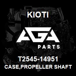 T2545-14951 Kioti CASE,PROPELLER SHAFT V | AGA Parts