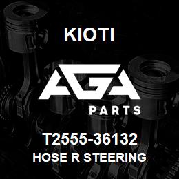 T2555-36132 Kioti HOSE R STEERING | AGA Parts