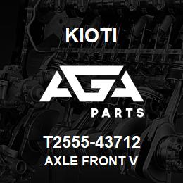 T2555-43712 Kioti AXLE FRONT V | AGA Parts