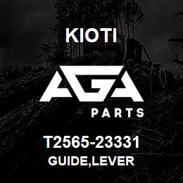 T2565-23331 Kioti GUIDE,LEVER | AGA Parts