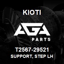 T2567-29521 Kioti SUPPORT, STEP LH | AGA Parts