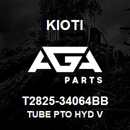 T2825-34064BB Kioti TUBE PTO HYD V | AGA Parts