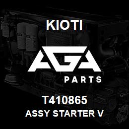 T410865 Kioti ASSY STARTER V | AGA Parts