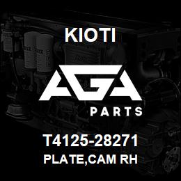 T4125-28271 Kioti PLATE,CAM RH | AGA Parts