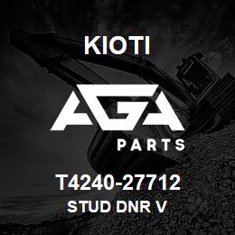 T4240-27712 Kioti STUD DNR V | AGA Parts