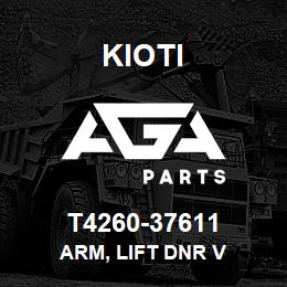 T4260-37611 Kioti ARM, LIFT DNR V | AGA Parts