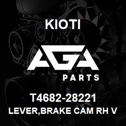 T4682-28221 Kioti LEVER,BRAKE CAM RH V | AGA Parts