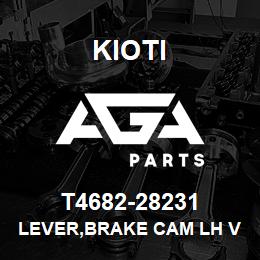 T4682-28231 Kioti LEVER,BRAKE CAM LH V | AGA Parts