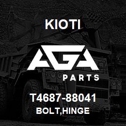 T4687-88041 Kioti BOLT,HINGE | AGA Parts