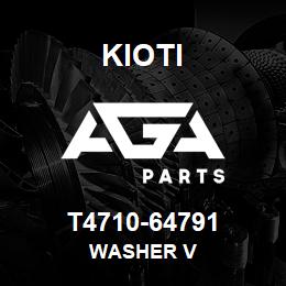 T4710-64791 Kioti WASHER V | AGA Parts