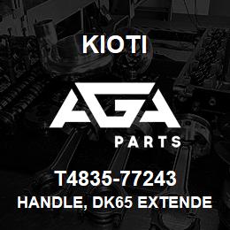 T4835-77243 Kioti HANDLE, DK65 EXTENDED V | AGA Parts