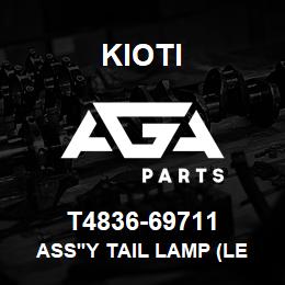 T4836-69711 Kioti ASS'Y TAIL LAMP (LEFT) DNR V | AGA Parts