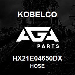 HX21E04650DX Kobelco HOSE | AGA Parts