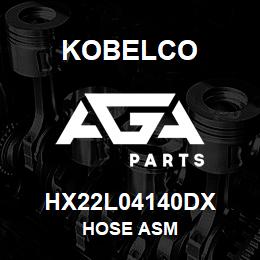 HX22L04140DX Kobelco HOSE ASM | AGA Parts