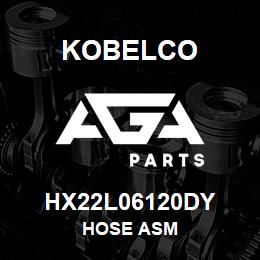 HX22L06120DY Kobelco HOSE ASM | AGA Parts