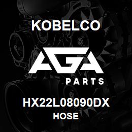 HX22L08090DX Kobelco HOSE | AGA Parts