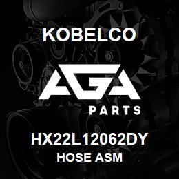 HX22L12062DY Kobelco HOSE ASM | AGA Parts