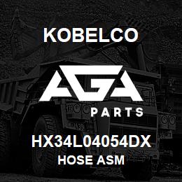 HX34L04054DX Kobelco HOSE ASM | AGA Parts