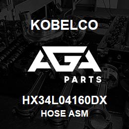 HX34L04160DX Kobelco HOSE ASM | AGA Parts