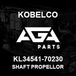 KL34541-70230 Kobelco SHAFT PROPELLOR | AGA Parts