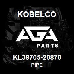 KL38705-20870 Kobelco PIPE | AGA Parts