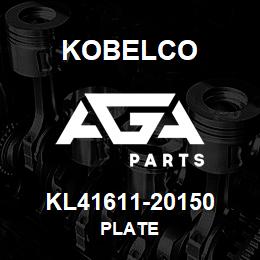 KL41611-20150 Kobelco PLATE | AGA Parts