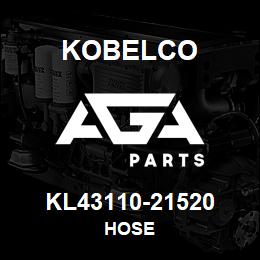 KL43110-21520 Kobelco HOSE | AGA Parts