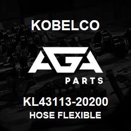 KL43113-20200 Kobelco HOSE FLEXIBLE | AGA Parts