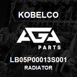 LB05P00013S001 Kobelco RADIATOR | AGA Parts