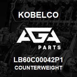 LB60C00042P1 Kobelco COUNTERWEIGHT | AGA Parts