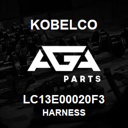 LC13E00020F3 Kobelco HARNESS | AGA Parts