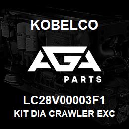 LC28V00003F1 Kobelco KIT DIA CRAWLER EXC | AGA Parts