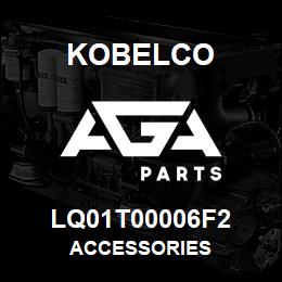 LQ01T00006F2 Kobelco ACCESSORIES | AGA Parts