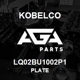 LQ02BU1002P1 Kobelco PLATE | AGA Parts