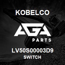 LV50S00003D9 Kobelco SWITCH | AGA Parts