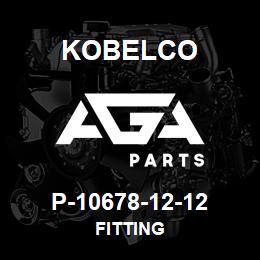 P-10678-12-12 Kobelco FITTING | AGA Parts