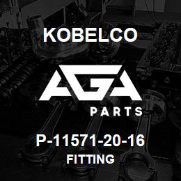 P-11571-20-16 Kobelco FITTING | AGA Parts