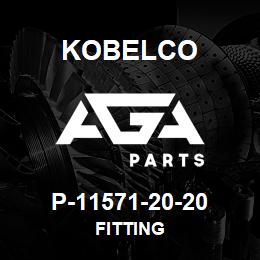 P-11571-20-20 Kobelco FITTING | AGA Parts