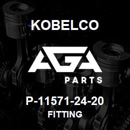 P-11571-24-20 Kobelco FITTING | AGA Parts