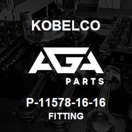 P-11578-16-16 Kobelco FITTING | AGA Parts