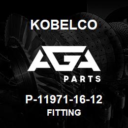 P-11971-16-12 Kobelco FITTING | AGA Parts