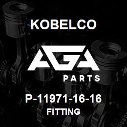 P-11971-16-16 Kobelco FITTING | AGA Parts