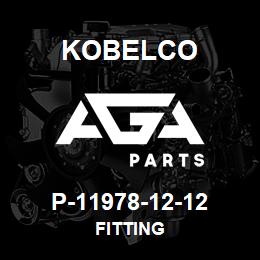 P-11978-12-12 Kobelco FITTING | AGA Parts