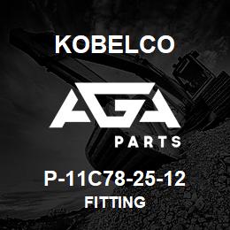 P-11C78-25-12 Kobelco FITTING | AGA Parts