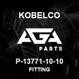 P-13771-10-10 Kobelco FITTING | AGA Parts