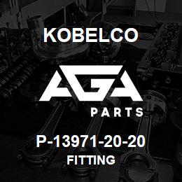 P-13971-20-20 Kobelco FITTING | AGA Parts