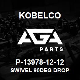 P-13978-12-12 Kobelco SWIVEL 90DEG DROP | AGA Parts