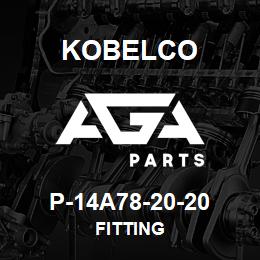 P-14A78-20-20 Kobelco FITTING | AGA Parts