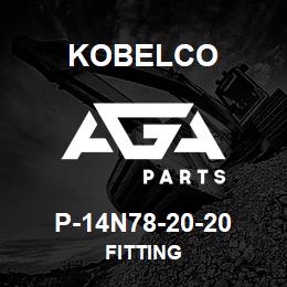 P-14N78-20-20 Kobelco FITTING | AGA Parts